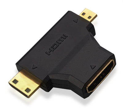 Kit Cabo HDMI 1.4 Multilaser WI289 c/ Adap T e L 1,8m