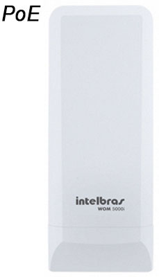 Roteador AP ext. Intelbras WOM 5000I 5GHz 12dBi 150Mbps