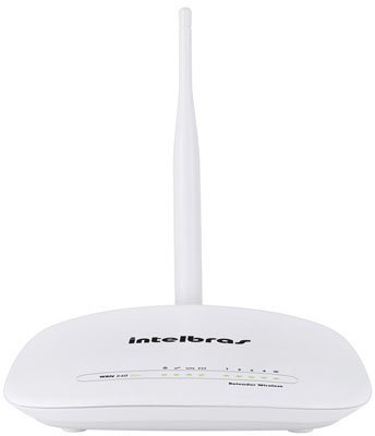 Roteador Intelbras WRN240 Slim 150Mbps 5dBi 100mW 20dBm