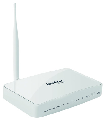 Roteador Intelbras WRN 240, 150 Mbps 100mW 20dBm 5dBi