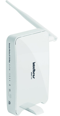 Roteador Intelbras WRN 240, 150 Mbps 100mW 20dBm 5dBi