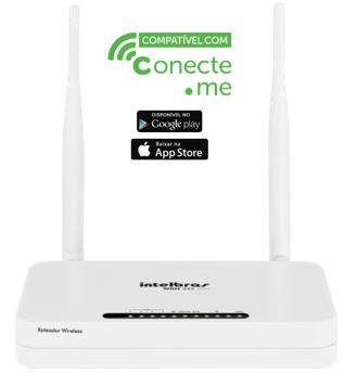 Roteador Wireless Intelbras WRN 342 slim 300Mbps 20dBm 