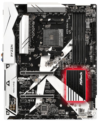 Placa me Asrock X370 Killer SLI DDR4 p/ AMD AM4 Ryzen 