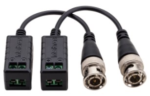 Balun passivo Intelbras XBP400HD, coaxial, par tranado