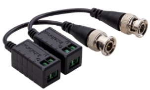 Balun passivo Intelbras XBP400HD, coaxial, par tranado