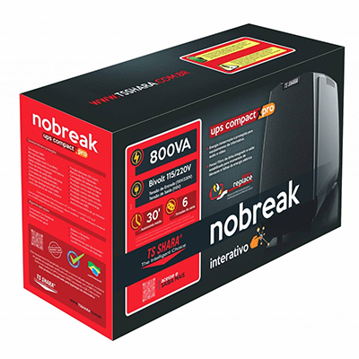 Nobreak 800VA (560W) TS Shara 4442 XPro Biv/115V