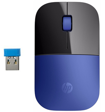 Mouse ptico s/ fio baixo perfil HP Z3700 2.4GHz 1200dp