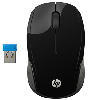 Teclado e mouse sem fio HP 200 Z3Q63AA  2.4GHz 10m