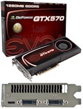 Placa de vdeo EVGA Geforce GTX570 1,28GB GDDR5, 2 DVI