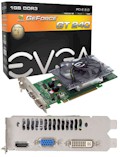 Placa de vdeo EVGA Geforce GT240, 1GB DDR3 c/ VGA DVI