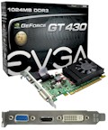 Placa de vdeo EVGA Geforce GT430 1GB DDR3 VGA DVI HDMI