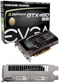 Placa de vdeo EVGA Geforce GTX460 SE 1GB, 2 DVI 1 HDMI2