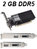 Placa de vdeo EVGA Geforce GT1030 2GB GDDR5 DVI HDMI#100