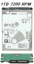 HD notebook 2,5p. HGST 0J30573 1TB 7200RPM 32MB cache#100