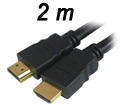 Cabo HDMI macho x macho vers. 1.4 Tblack c/ 2m p/ TV 3D#100