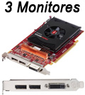 Placa vdeo Sapphire FirePro W5000 2GB, DVI, 2 DispPort