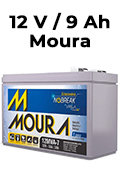 Bateria estacionária VRLA Moura 12MVA-9 12VDC 9Ah#10