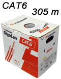 Caixa de cabo Gigalan Furukawa CAT6 23400044 verm. 305m2