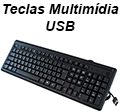 Teclado HP Keyboard 100 2UN30AA ABNT-2 USB, 110 teclas