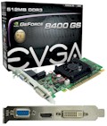 Placa de vdeo EVGA Geforce 8400 GS 512MB, VGA DVI HDMI