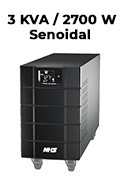 Nobreak senoidal 3KVA 2700W NHS Prime GIII Bivolt sada Bivolt jumper