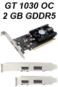 Placa vdeo MSI Geforce GT1030 2GB GDDR5, OC HDMI DP#100