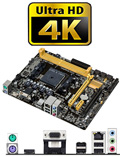 Placa me Asus A58M-A/BR p/ AMD FM2+ , VGA