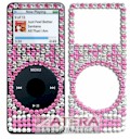 S-Adesivo com strass p/ iPod Nano 1 gerao pink 3489