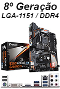 Placa me Gigabyte Aorus Gaming 3 LGA-1151 8G DVI HDMI