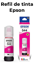 Refil de tinta Epson T544320 magenta 65 ml p/ L3150