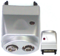 Carregador de emergncia p/ Palm 5 c/ bateria 9V, 0770
