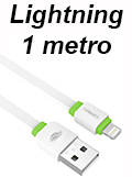 Cabo Lightning C3Tech CB-110 branco Fast Charge, 1m