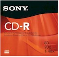 CDR Virgem gravvel Sony 700 MB 48X CDQ80RTG envelope