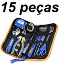 Kit Ferramentas Manuais Chiaperini Robusta c/ 15 Peas
