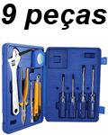 Kit Ferramentas Manuais Domsticas Chiaperini, 9 Peas