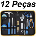 Kit Ferramentas Domsticas Manuais Chiaperini 12 Peas