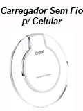 Carregador wireless OEX CW100 Moon padro QI 1,5A