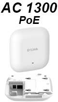 Access Point D-link 300m AC 1300 POE Dap-2610 400+867Mb