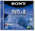 Mdia DVD+R Sony 4.7GB 120 min at 16x DPR47SL4
