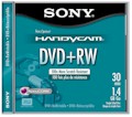 Mini mdia DVD+RW Sony 100X 30 minutos, 1.4 GB DPW30L2