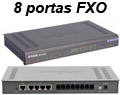 Gateway VoIP D-Link DVG-6008S p/ 8 linhas FXO, c/ SIP