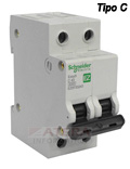 Disjuntor Schneider Electric EZ9F33240, 40A X 2 polos 