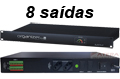 Fonte CFTV rack 8 sadas MCM FON1149-RS 12-14V 112W