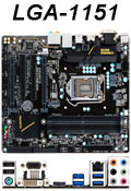 Placa me Gigabyte GA-Z170M-D3H DDR4 p/ Intel LGA1151