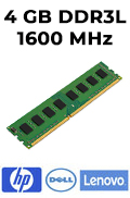 Memria 4GB DDR3L 1600MHz Kingston KCP3L16NS8/4 HP Dell