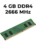 Memria 4GB DDR4 2666MHz Kingston desktop CL19