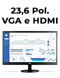 Monitor LED 23,6 pol. AOC M2470SWH2 FullHD VGA HDMI