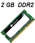 Memria 2GB 667MHz DDR2 Corsair VS2GSDS667D2 SODIMM 