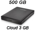 HD 500GB HGST OS03799 Touro Mobile 5400RPM USB3 e Cloud