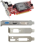 Placa vdeo Asus AMD Radeon HD5450 1GB VGA HDMI DVI